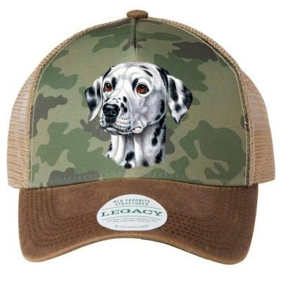 Dalmatian Face Legacy Tie Dye Trucker Hat