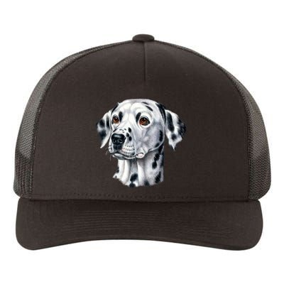 Dalmatian Face Yupoong Adult 5-Panel Trucker Hat