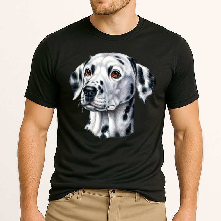 Dalmatian Face Performance Shirt