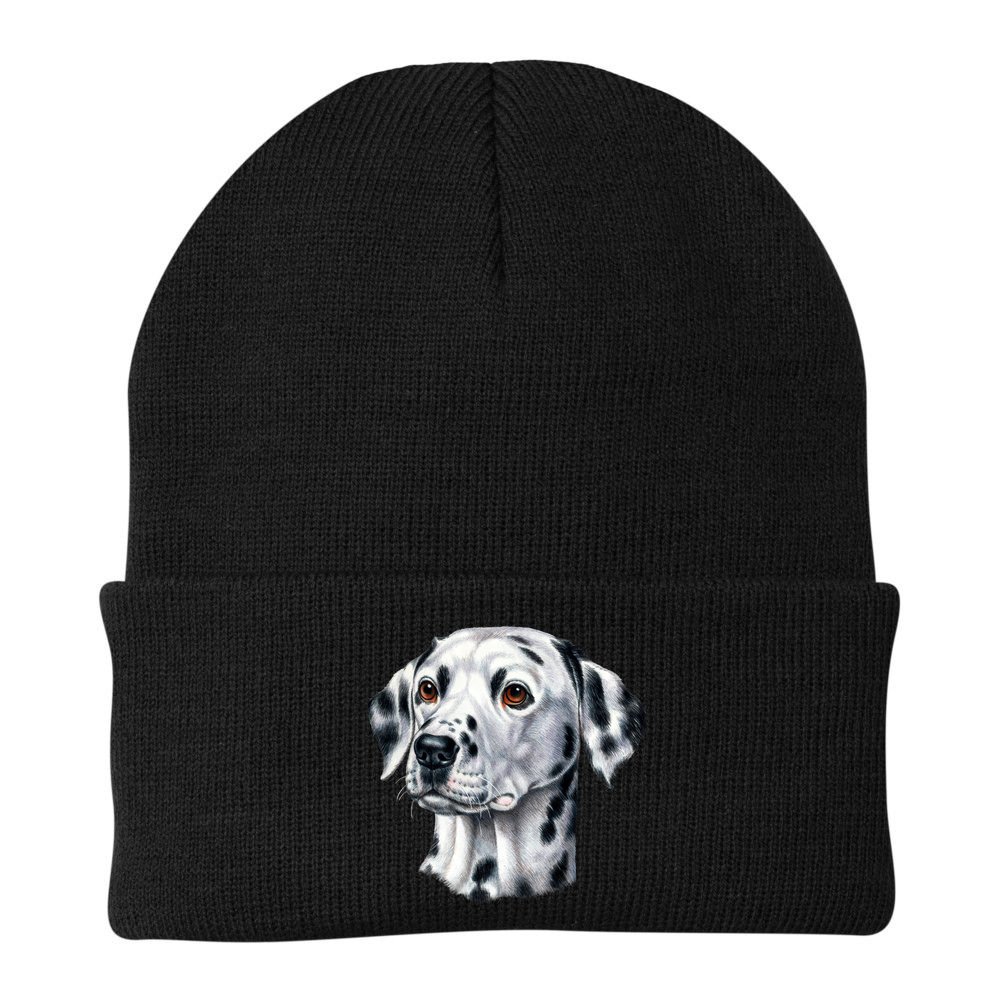 Dalmatian Face Beanie