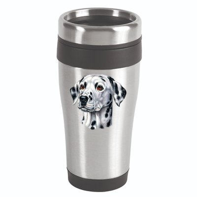 Dalmatian Face 16oz Travel Tumbler