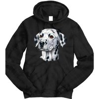 Dalmatian Face Tie Dye Hoodie