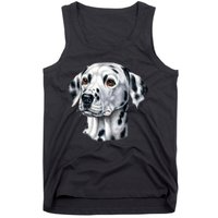 Dalmatian Face Tank Top