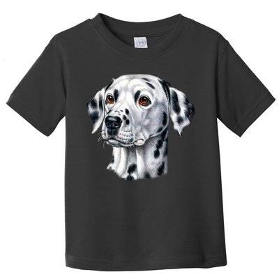 Dalmatian Face Toddler T-Shirt