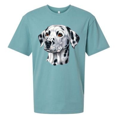 Dalmatian Face Sueded Cloud Jersey T-Shirt