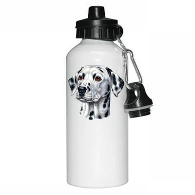 Dalmatian Face Aluminum Water Bottle