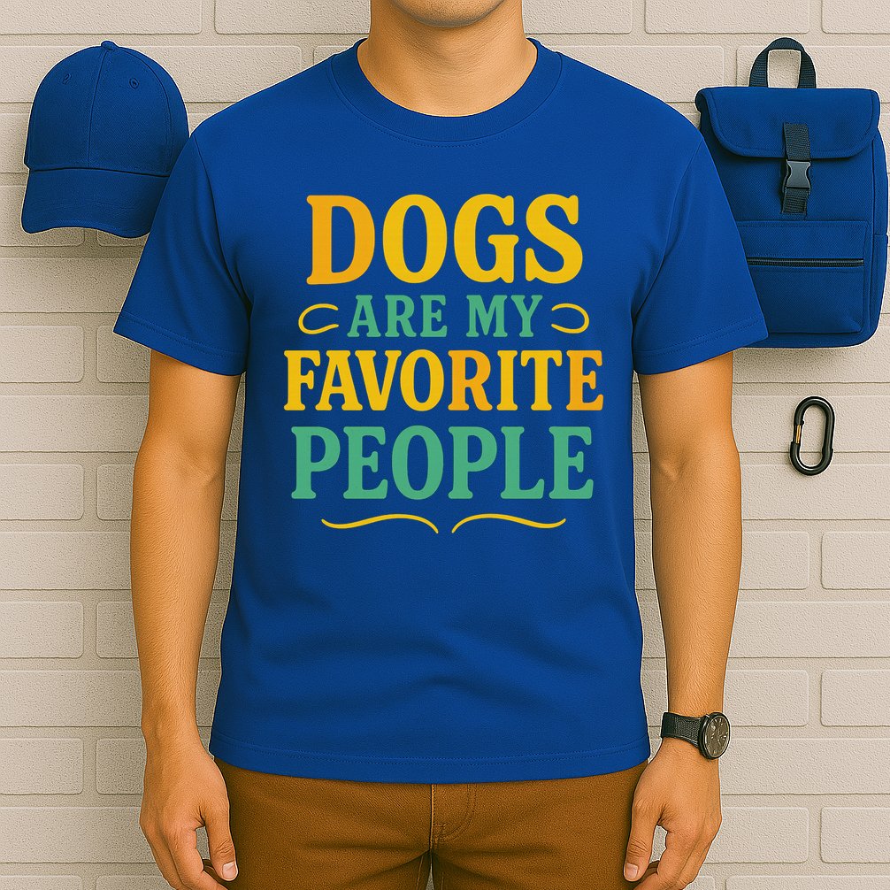 Dogs Are My Favorite People T-Shirt