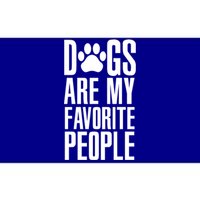 Dogs Are My Favorite People Animal Dog Lover Mp Meaningful Gift Bumper Sticker