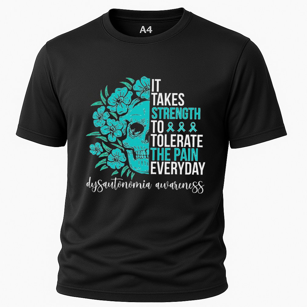 Dysautonomia Awareness Month Dysautonomia Warrior Cooling Performance Crew T-Shirt