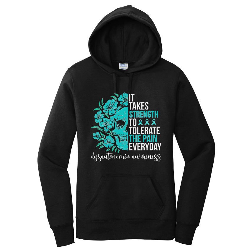 Dysautonomia Awareness Month Dysautonomia Warrior Women's Pullover Hoodie