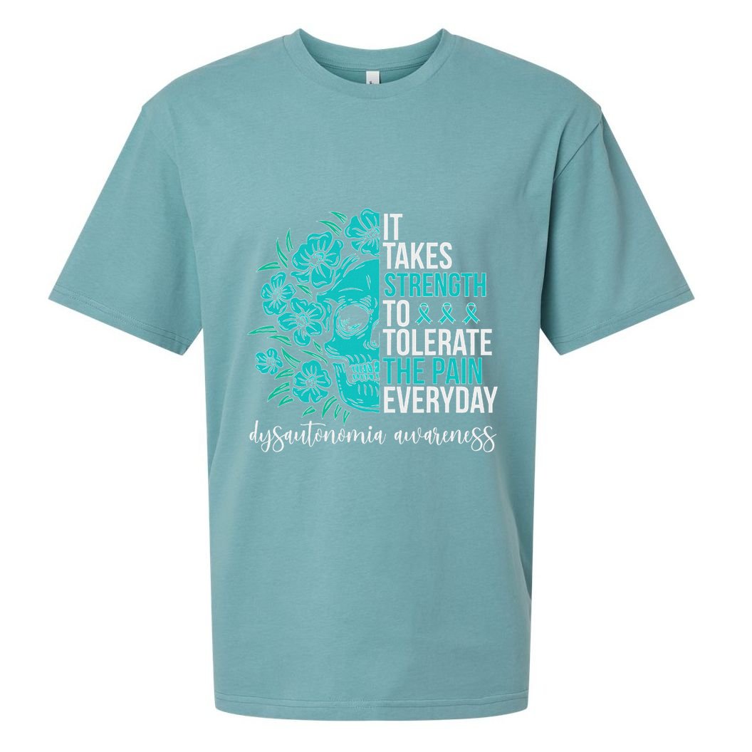 Dysautonomia Awareness Month Dysautonomia Warrior Sueded Cloud Jersey T-Shirt