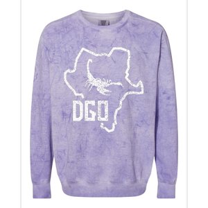 Durango Alacran Mexico Mapa Contorno De Dgo Colorblast Crewneck Sweatshirt