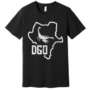 Durango Alacran Mexico Mapa Contorno De Dgo Premium T-Shirt