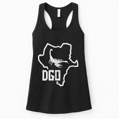 Durango Alacran Mexico Mapa Contorno De Dgo Womens Tank Top