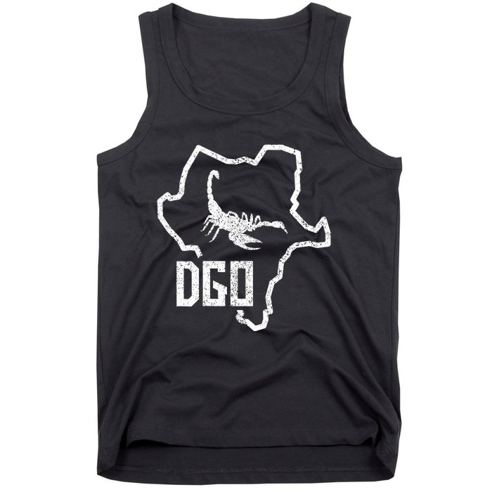 Durango Alacran Mexico Mapa Contorno De Dgo Tank Top