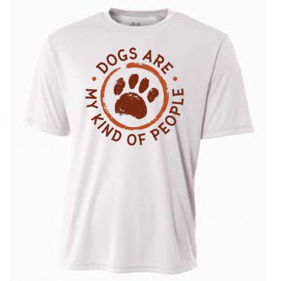 Dogs Are My Kind Of People Paw Cooling Performance Crew T-Shirt