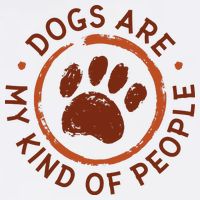 Dogs Are My Kind Of People Paw Apron