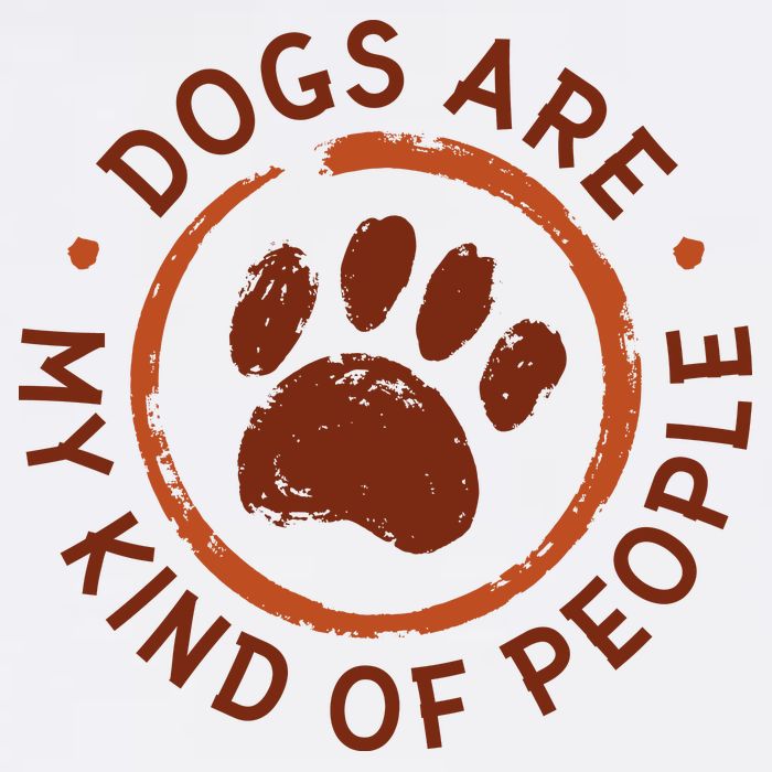 Dogs Are My Kind Of People Paw Apron