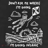 DonT Ask Me Where IM Going IM Going Insane 11oz C Handle Ceramic Mug