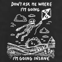 DonT Ask Me Where IM Going IM Going Insane Microfiber Hand Towel