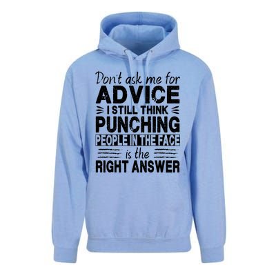 Don't Ask Me For Advice Retro Unisex Surf Hoodie