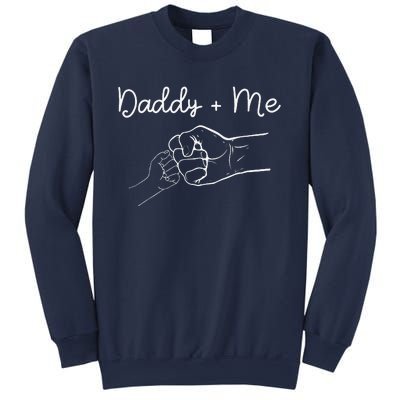 Daddy And Me Best Dad Ever Fist Bump Funny Fathers Day Sweatshirt