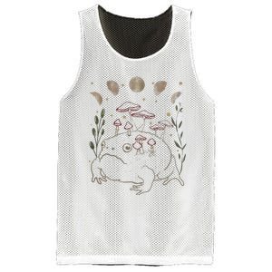 Dark Academia Moon Witchy Goblincore Aesthetic Frog Mesh Reversible Basketball Jersey Tank