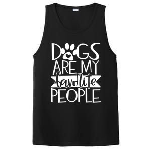 Dogs Are My Favorite People Gift PosiCharge Competitor Tank