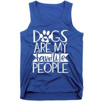 Dogs Are My Favorite People Gift Tank Top