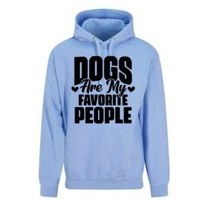 Dogs Are My Favorite People Funny Dog Pet For Dog Owner Great Gift Unisex Surf Hoodie