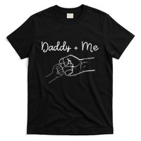 Daddy And Me Best Dad Ever Fist Bump Funny FatherS Day T-Shirt