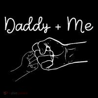 Daddy And Me Best Dad Ever Fist Bump Funny FatherS Day Premium T-Shirt
