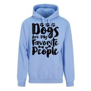 Dogs Are My Favorite People Funny Dog Owner Doggo Gift Unisex Surf Hoodie