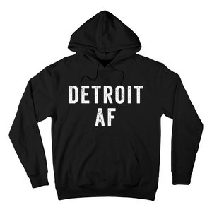 Detroit Af Michigan Urban Hipster Hoodie