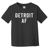 Detroit Af Michigan Urban Hipster Toddler T-Shirt