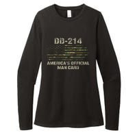 Dd214 Americas Man Card Funny Military Womens CVC Long Sleeve Shirt