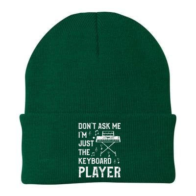 Don't Ask Me I'm Just The Keyboard Player Keyboardist Knit Cap Winter Beanie