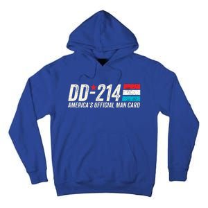 Dd214 AmericaS Man Card Tall Hoodie