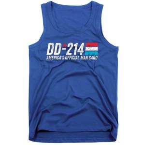 Dd214 AmericaS Man Card Tank Top