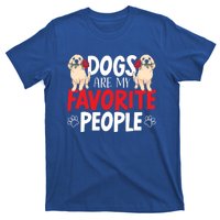 Dogs Are My Favorite People Labrador Retriever Dog Lab Gift T-Shirt