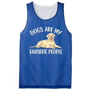 Dogs Are My Favorite People Labrador Retriever Dog Lab Gift Mesh Reversible Basketball Jersey Tank