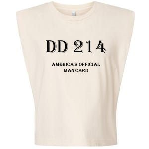 Dd214 America Man Card Garment-Dyed Women's Muscle Tee