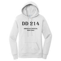 Dd214 America Man Card Women's Pullover Hoodie