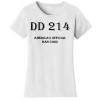 Dd214 America Man Card Women's T-Shirt