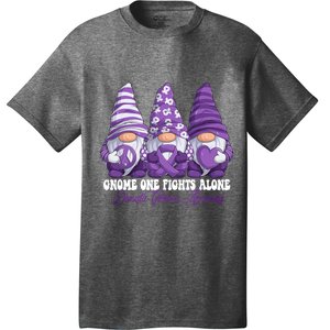 Disease Awareness Month Purple Ribbon Gnomies T-Shirt