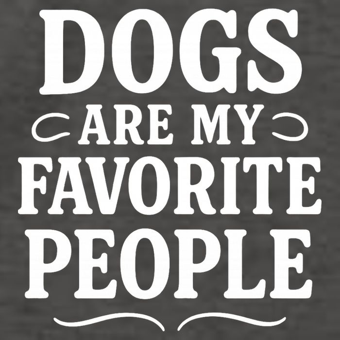 Dogs Are My Favorite People Funny Dog Meme Vector Backpack