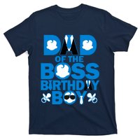 Dad And Mom Boss Birthday Boy Baby Family Decorations T-Shirt