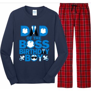 Dad And Mom Boss Birthday Boy Baby Family Decorations Long Sleeve Pajama Set