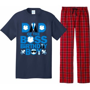 Dad And Mom Boss Birthday Boy Baby Family Decorations Pajama Set