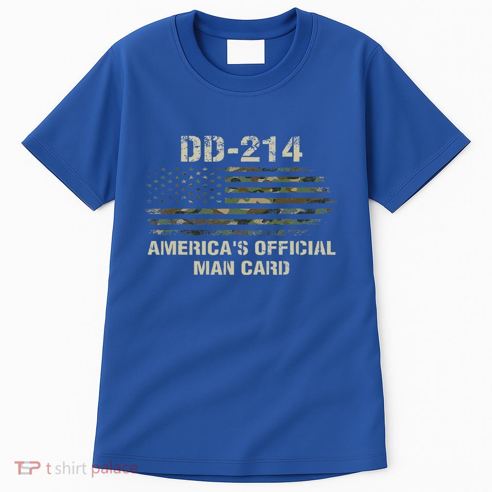 Dd214 Americas Man Card Tall T-Shirt